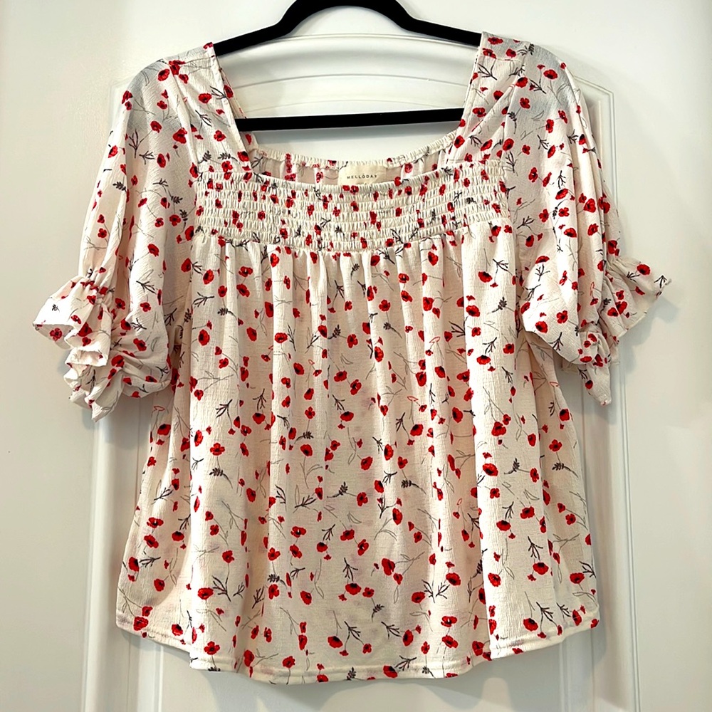 Melloday Square Neck Top size M
